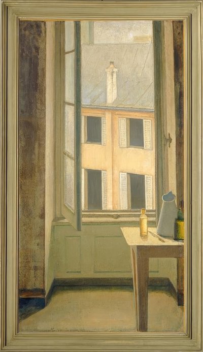 The Window, Cour de Rohan by Balthus Klossowski de Rola