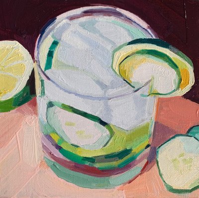 Gin and tonic by Barbara Hoogeweegen