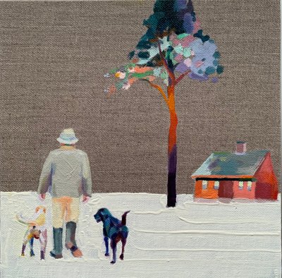 Homeward, 2020 by Barbara Hoogeweegen