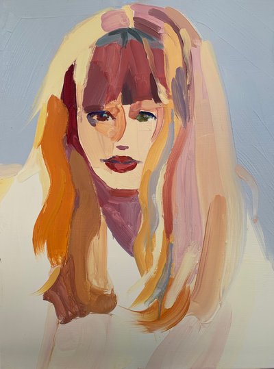 Red, 2017 by Barbara Hoogeweegen