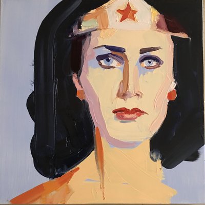 Wonder woman by Barbara Hoogeweegen