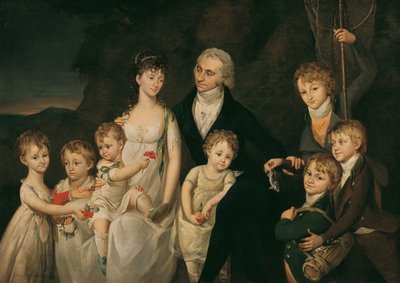 The Family of Anton von Marx by Barbara Krafft