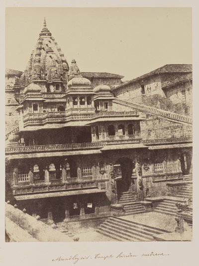 Mundleysir, Modern Hindu Temple by Baron Alexis de La Grange