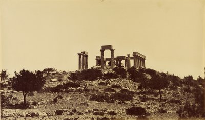 Temple of Jupiter at Aegina by Baron Paul des Granges