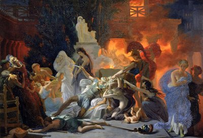 The Death of Priam by Baron Pierre Narcisse Guerin