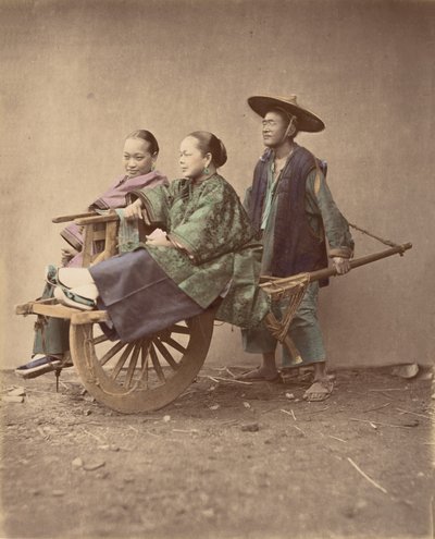 Brouette, 1870s by Baron Raimund von Stillfried