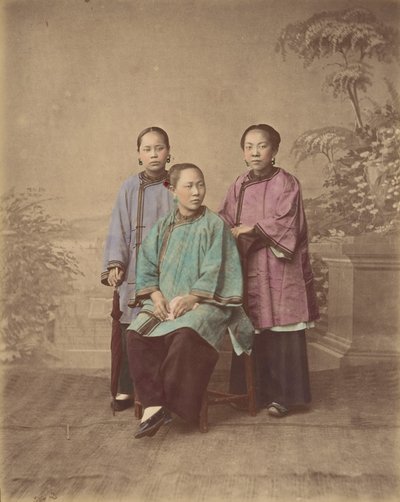 Girls of Shanghai by Baron Raimund von Stillfried