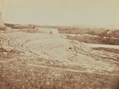 Greek Theatre of Syracuse by Baron Wilhelm von Gloeden