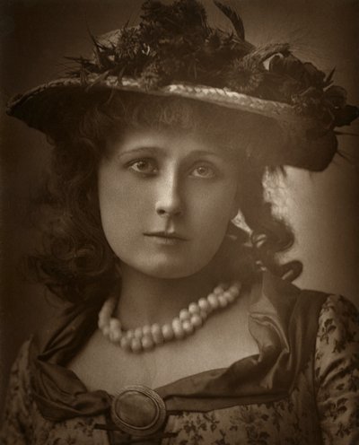 British Actress Helen Forsyth in Sophia, 1886 by Barraud