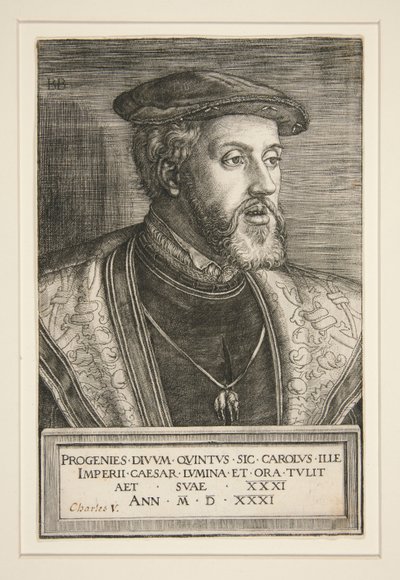 Charles V (1500-1558) by Barthel Beham