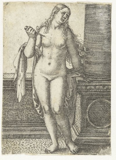 Death of Lucretia by Barthel Beham