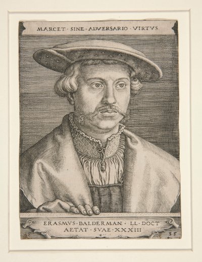 Erasmus Balderman by Barthel Beham