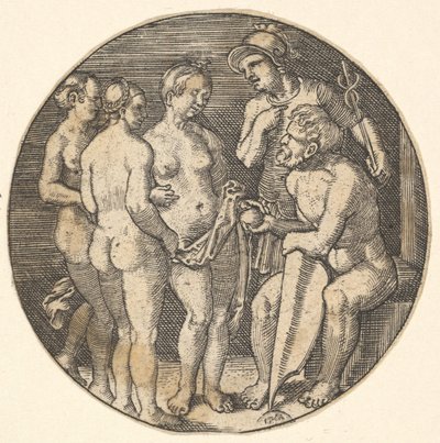 Judgment of Paris Copy, 16th Century by Barthel Beham