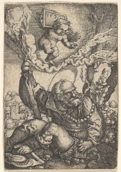 St. Christopher by Barthel Beham