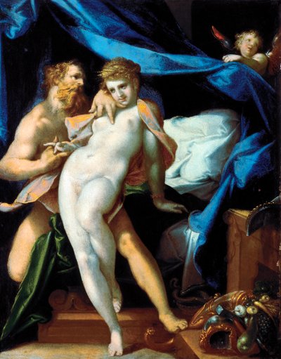 Venus and Maia by Bartholomaeus Spranger