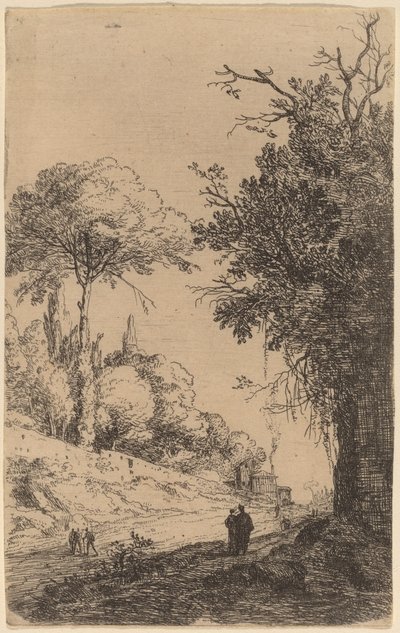 Part of the Via Flaminia by Bartholomeus Breenbergh