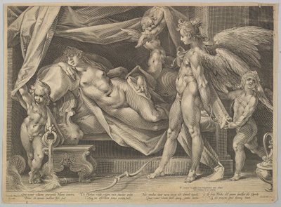 Cupid & Psyche, ca. 1631 by Bartholomeus Spranger