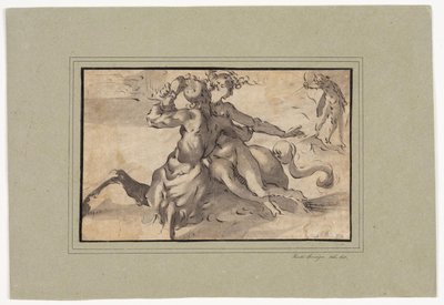 Hercules, Deianira, and the Centaur Nessus by Bartholomeus Spranger