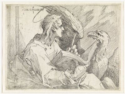 John the Evangelist by Bartholomeus Spranger