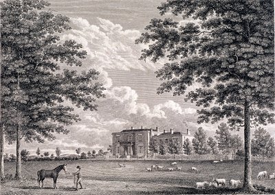 Brockwell Hall, Herne Hill, Lambeth, London, 1820 by Bartholomew Howlett