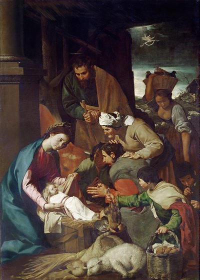 Adoration of the Shepherds by Bartolomé Esteban Murillo