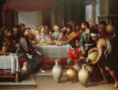 The Marriage Feast at Cana, c.1665-75 by Bartolomé Esteban Murillo