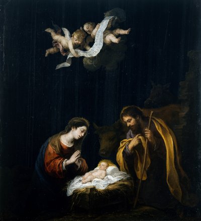 The Nativity, c.1665-70 by Bartolomé Esteban Murillo