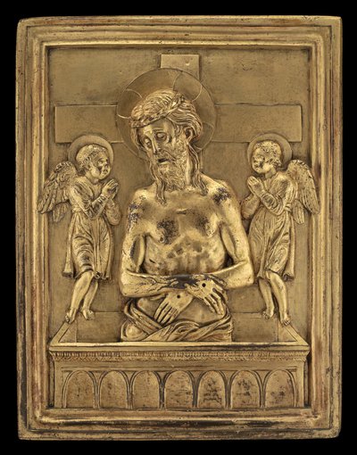 The Dead Christ with Two Angels by Bartolomeo Bellano