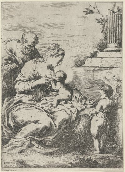 Mary Nursing the Christ Child by Bartolomeo Biscaino