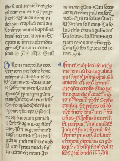 Missale: Folio 400: Colophon by Bartolomeo Caporali