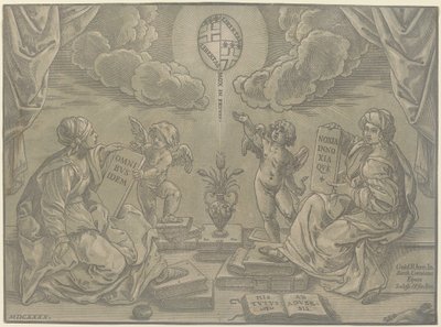 Thesis by Bartolomeo Coriolano after Guido Reni