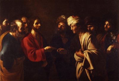 The Tribute Money, c. 1615 by Bartolomeo Manfredi