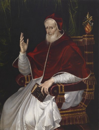 Portrait of Pope Pius V, c.1566 by Bartolomeo Passarotti