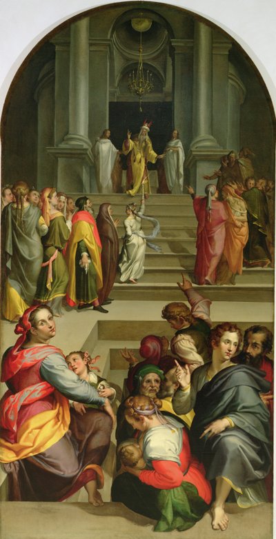The Presentation of Mary by Bartolomeo Passarotti
