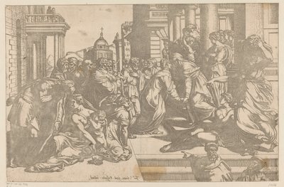 Visitation by Bartolomeo Passarotti