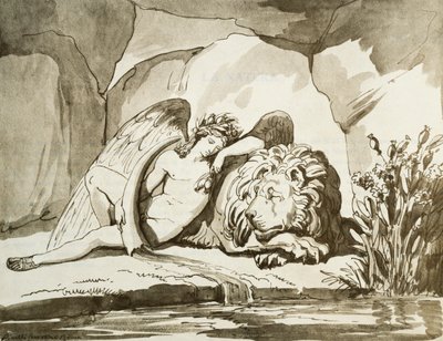 Hypnos (The Sleep) by Bartolomeo Pinelli