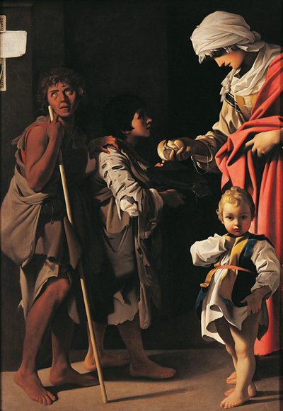 Charity of St Elizabeth by Bartolomeo Schedoni