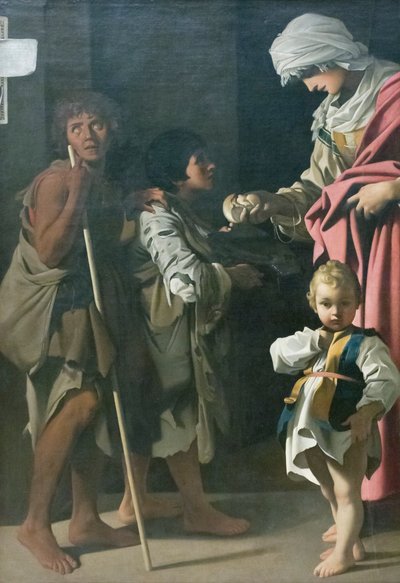The Charity of St Elizabeth of Hungary by Bartolomeo Schedoni