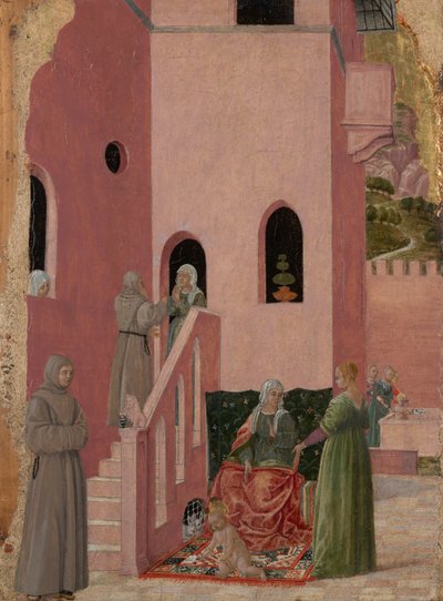 The Birth of Saint Thomas Aquinas by Bartolomeo degli Erri