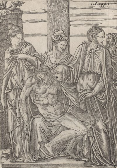 The Descent from the Cross by Bartolommeo da Brescia