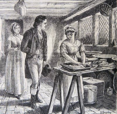 Hetty Sorrel, 1859 by Basil Bradley