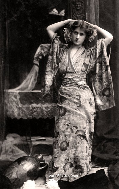 Phyllis Dare, English Actress, 1906 by Bassano Studio
