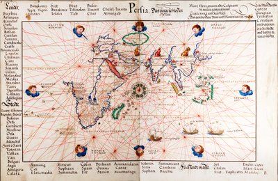 Persia by Battista Agnese