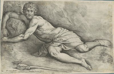 Saint John the Baptist by Battista Franco