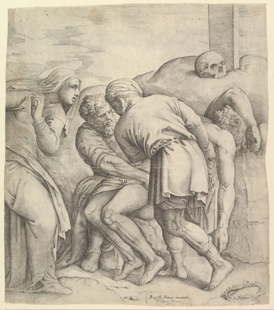 The Entombment by Battista Franco Veneziano