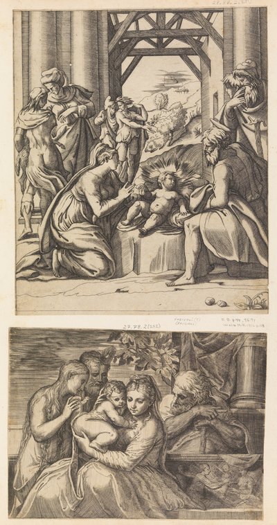 Holy Family by Battista del Moro