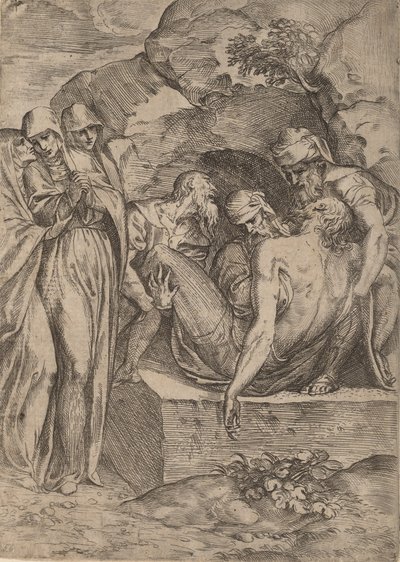 The Entombment, 1515-1573 by Battista del Moro