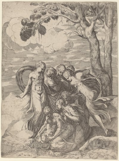 The Finding of Moses by Battista del Moro