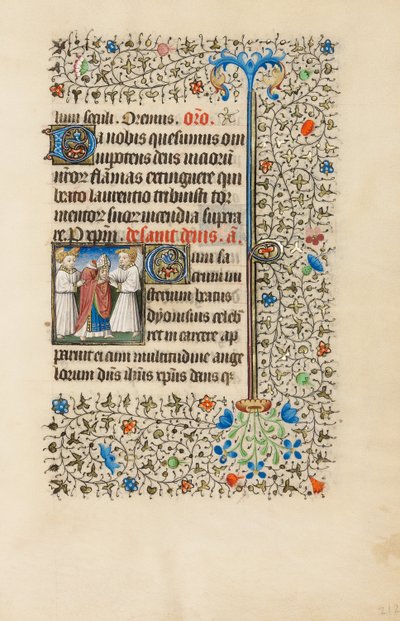 Saint Denis Carrying his Head by Bedford Master