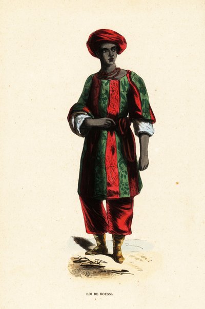 King of the Hausa people by Belgian School